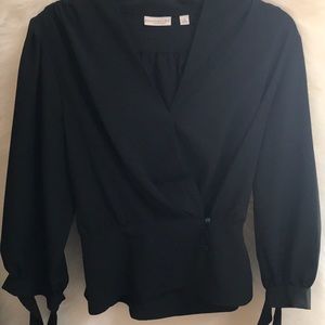 Eva•Mendes - NY&C Charlotte Wrap Top Small